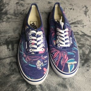 Flowery beach inspired vans BRAND NEW
